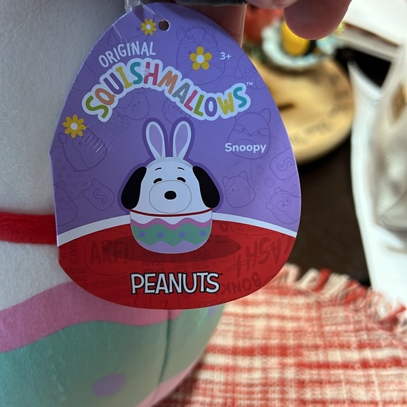 New SNOOPY SQUISHMALLOWS PEANUTS - Picture 3 of 5